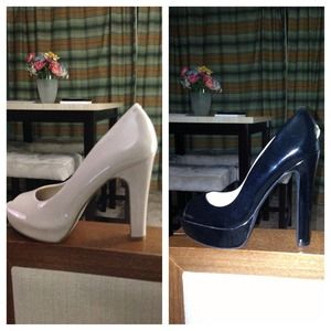 *Bundle* 2 pairs Nine West platform heels