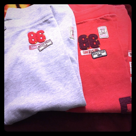 Pink Victoria's Secret sweat pants!