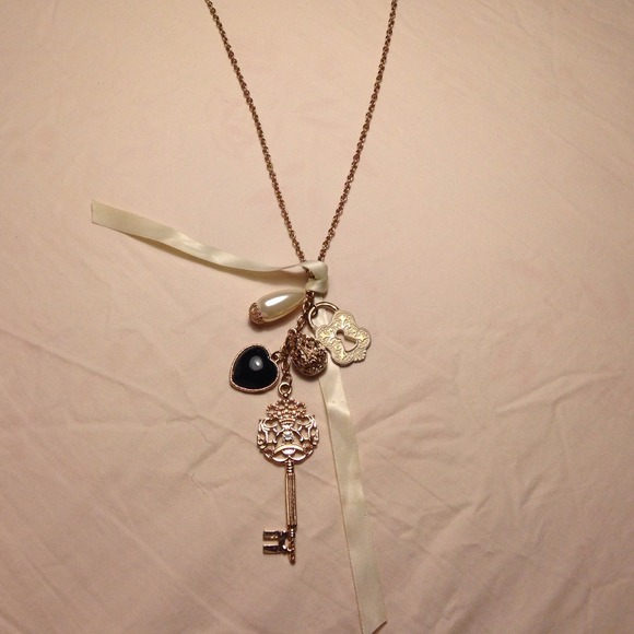 Aldo Gold key Chain Necklace