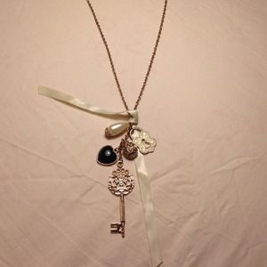 Aldo Gold key Chain Necklace