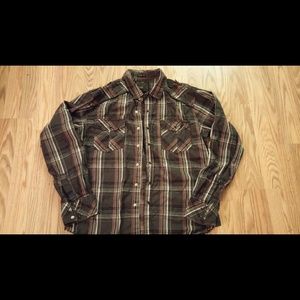 Men's button up shirt
