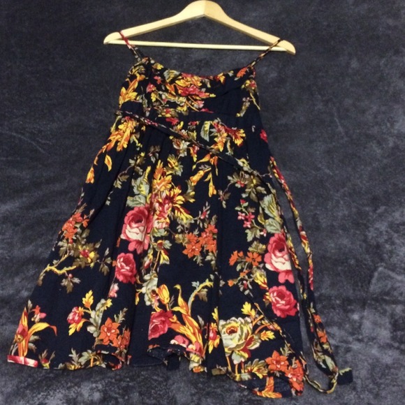 Dark Floral Dress