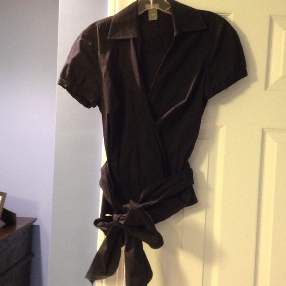 Ann Taylor Wrap Blouse