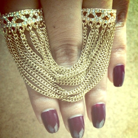 Double finger ring - Picture 1 of 2