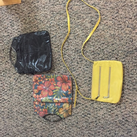 Hobo international clutches and messenger bag