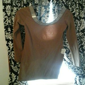 Short little brown dress new with tags