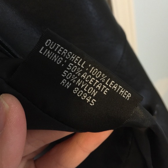 100% leather black jacket - Picture 4 of 4