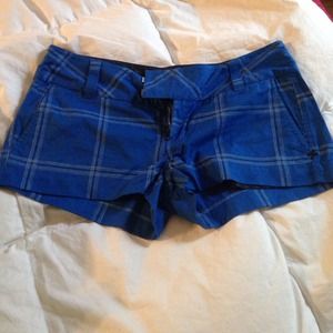 Hurley plaid shorts