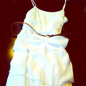 Maurices White Eyelet Dress
