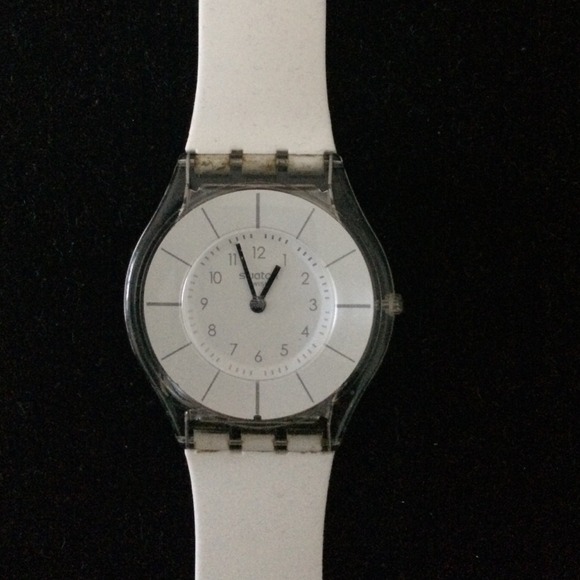 Swatch Accessories - WHITE SWATCH like NEW
