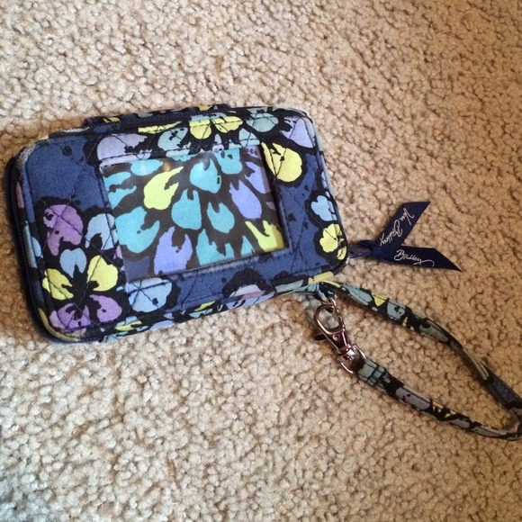 Vera Bradley Indigo Pop Smartphone Wristlet