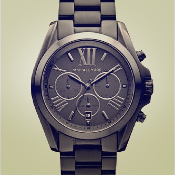 Blk Michael Kors watch. Perfect condition