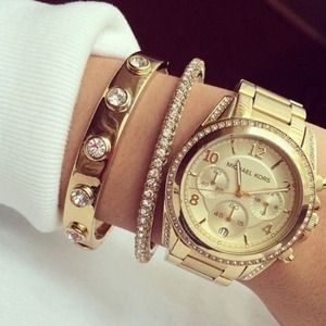 Gold watch