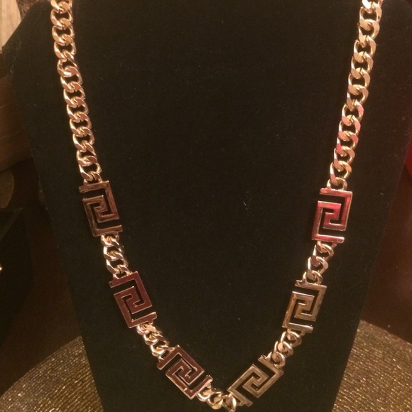 Gold necklace