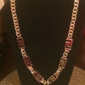 Gold necklace