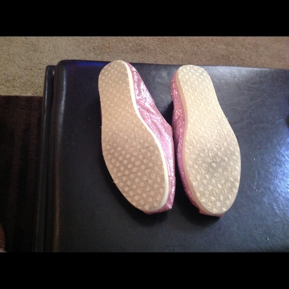Pink glitter TOMS women - Picture 2 of 3