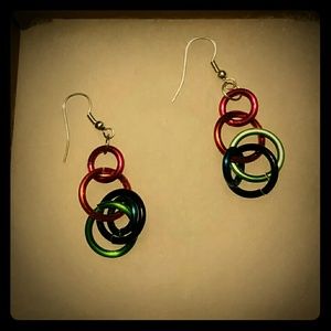 Hand crafted rave earings!