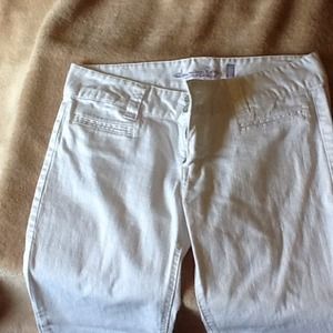 White American Rag Trouser Style Jeans