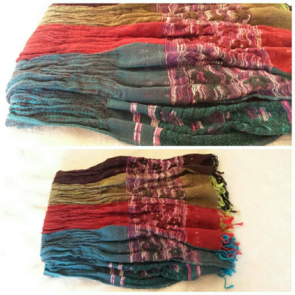 ✂️SALE🔴$25✂️ colorful scarf - Picture 3 of 4