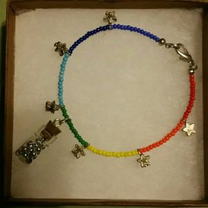 Original wish bead charm bracelet