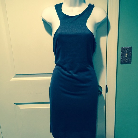 Kardashian Kollection Woven Black Dress NWT