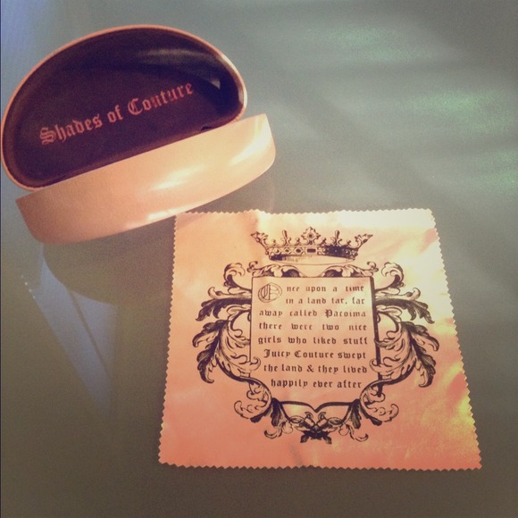 Shades of Couture Pink Sunglasses Case
