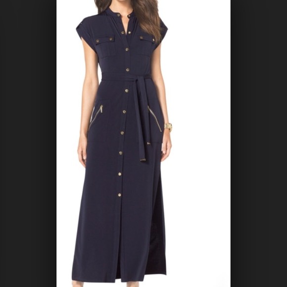 Navy michael Kors maxi
