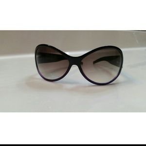 AUTHENTIC CHANEL 6016 VINTAGE SUNGLASSES PURPLE