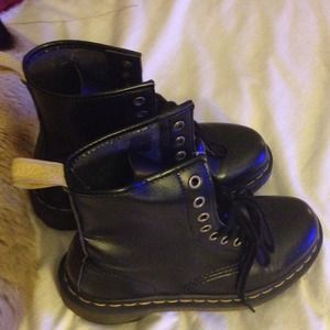 Matte Black Dr.Martens