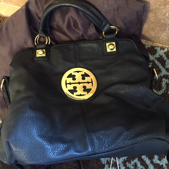 Black handbag