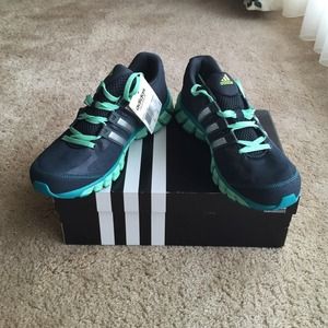 Adidas Green Liquid Ride Running Shoes