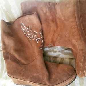 Reba brown boots