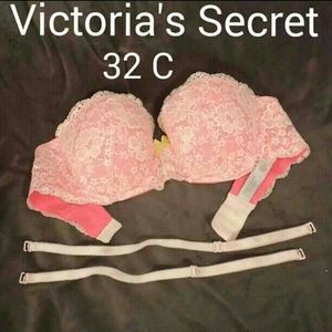 VS Victorias Secret 32C Dream Angels strapless bra