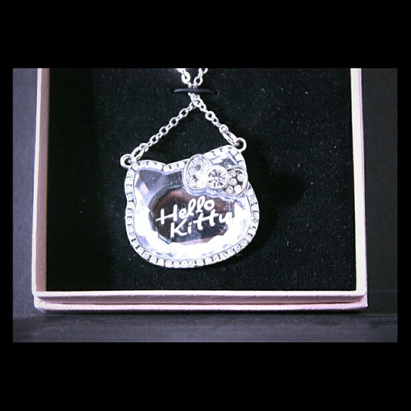 Authentic Sanrio Hello Kitty head shaped crystal
