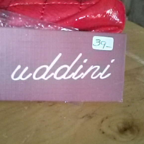 Red Uddini bag with tags - Picture 4 of 4