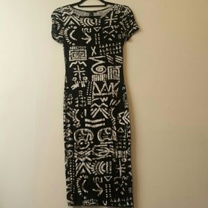 Forever 21 Midi Dress. Size Sm