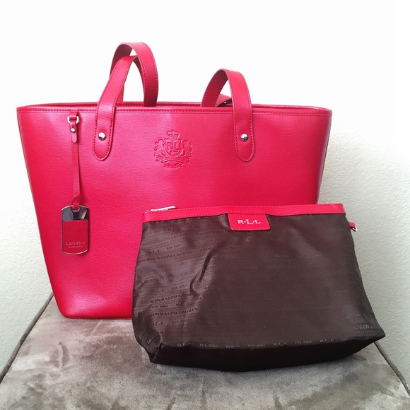 Ralph Lauren leather tote