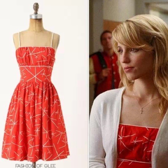 Anthropologie Nostalgic Asterisks Dress