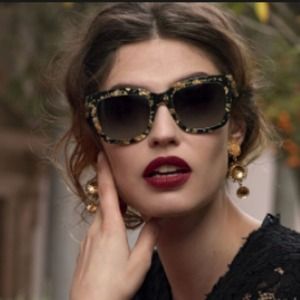 Dolce & Gabbana gold leaf sunglasses