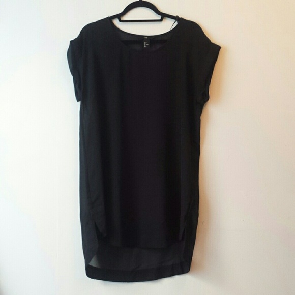 H&M Sheer Boxy Dress