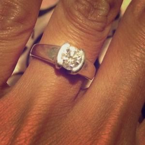 🚫SOLD🚫14k WG Engagement Ring