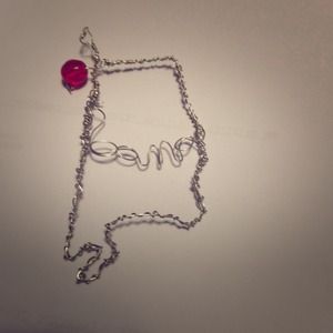 ❤️HAND MADE❤️ ALABAMA KEYCHAIN