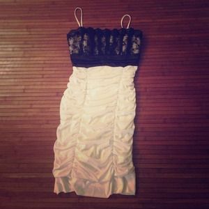 Papaya cocktail dress