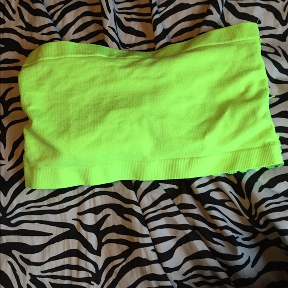 Bright green bandeau - Picture 3 of 3