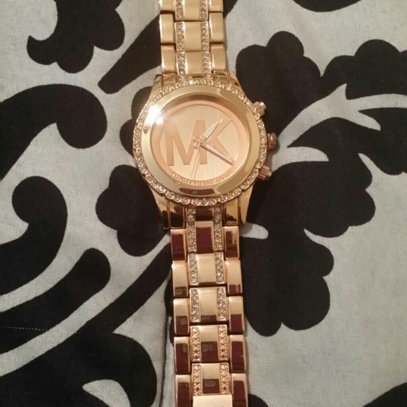 Jewelry - ROSE GOLD MK WATCH