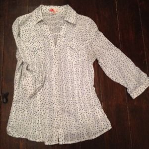 Forever 21 floral button up