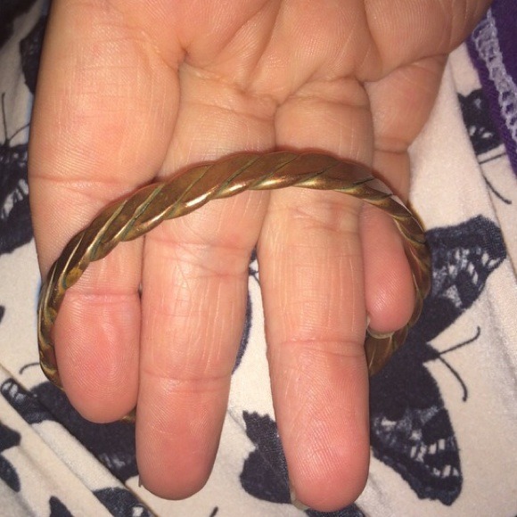 Brass bracelet