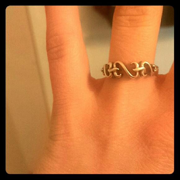 925 hearts ring