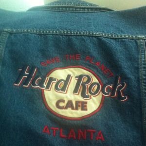 Vintage authentic Hard Rock Cafe denim