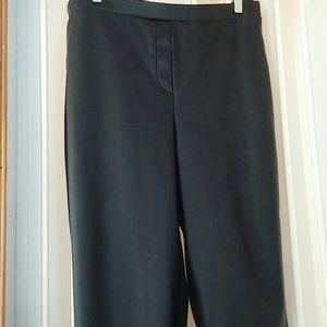 Black Faux leather Jeggins